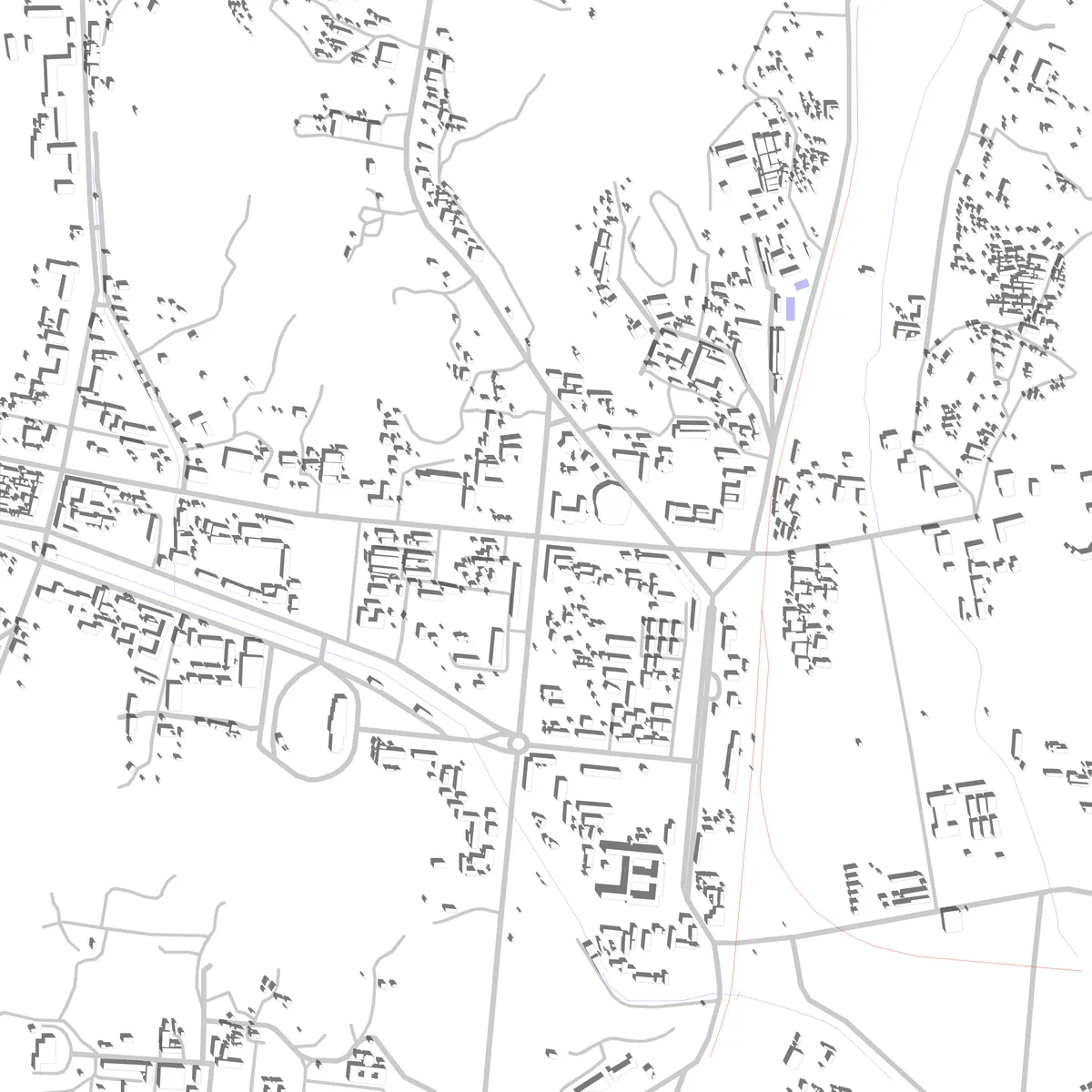 Pyongsong site plan (2.5 km)