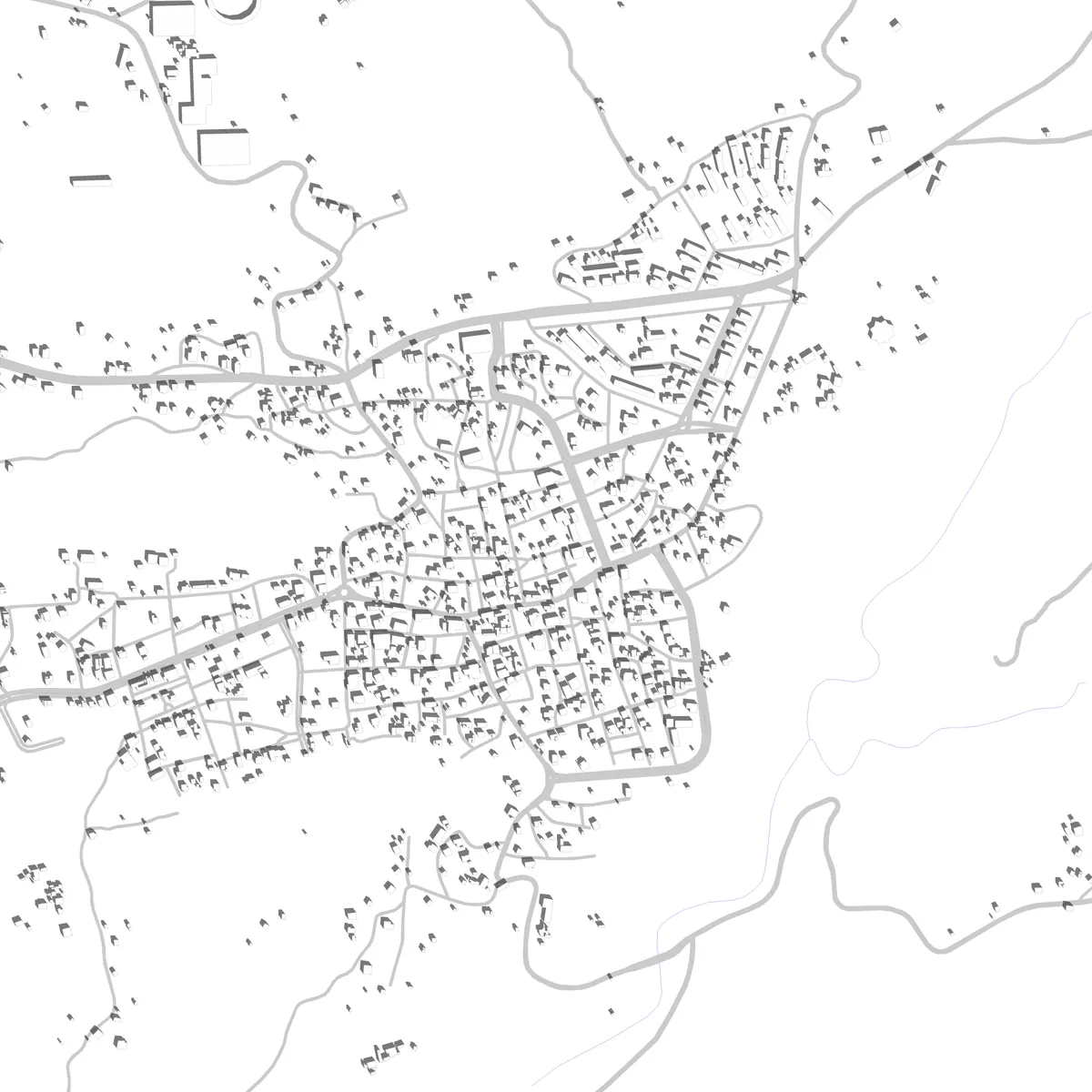 القرداحة: خريطة أساس (2.5 كم)