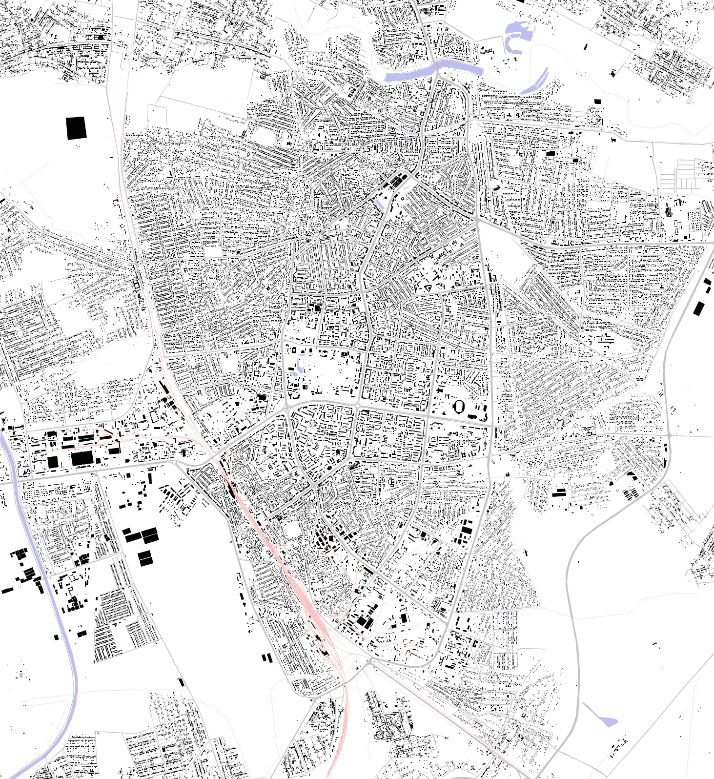 Qarshi figure ground plan