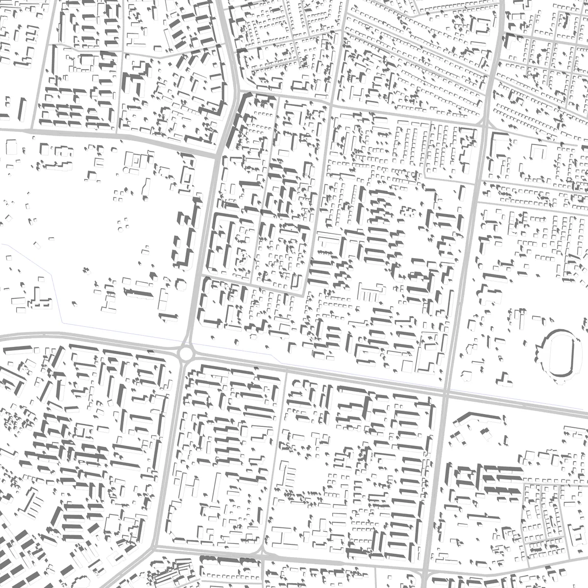 Qarshi site plan (2.5 km)