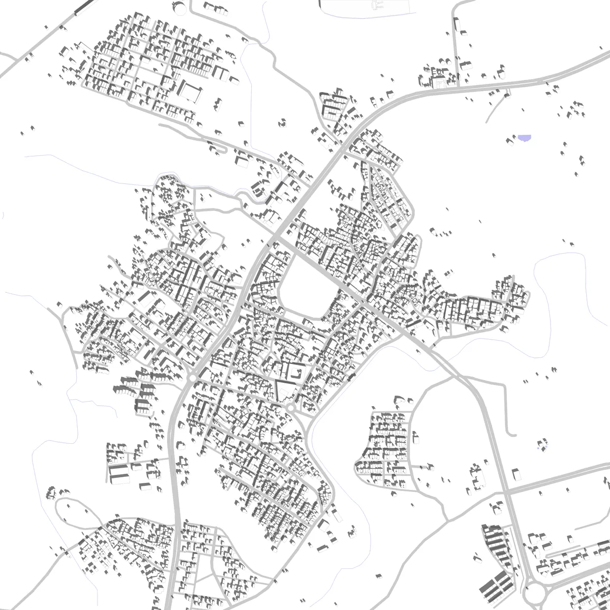 Qasr-e Shirin site plan (2.5 km)