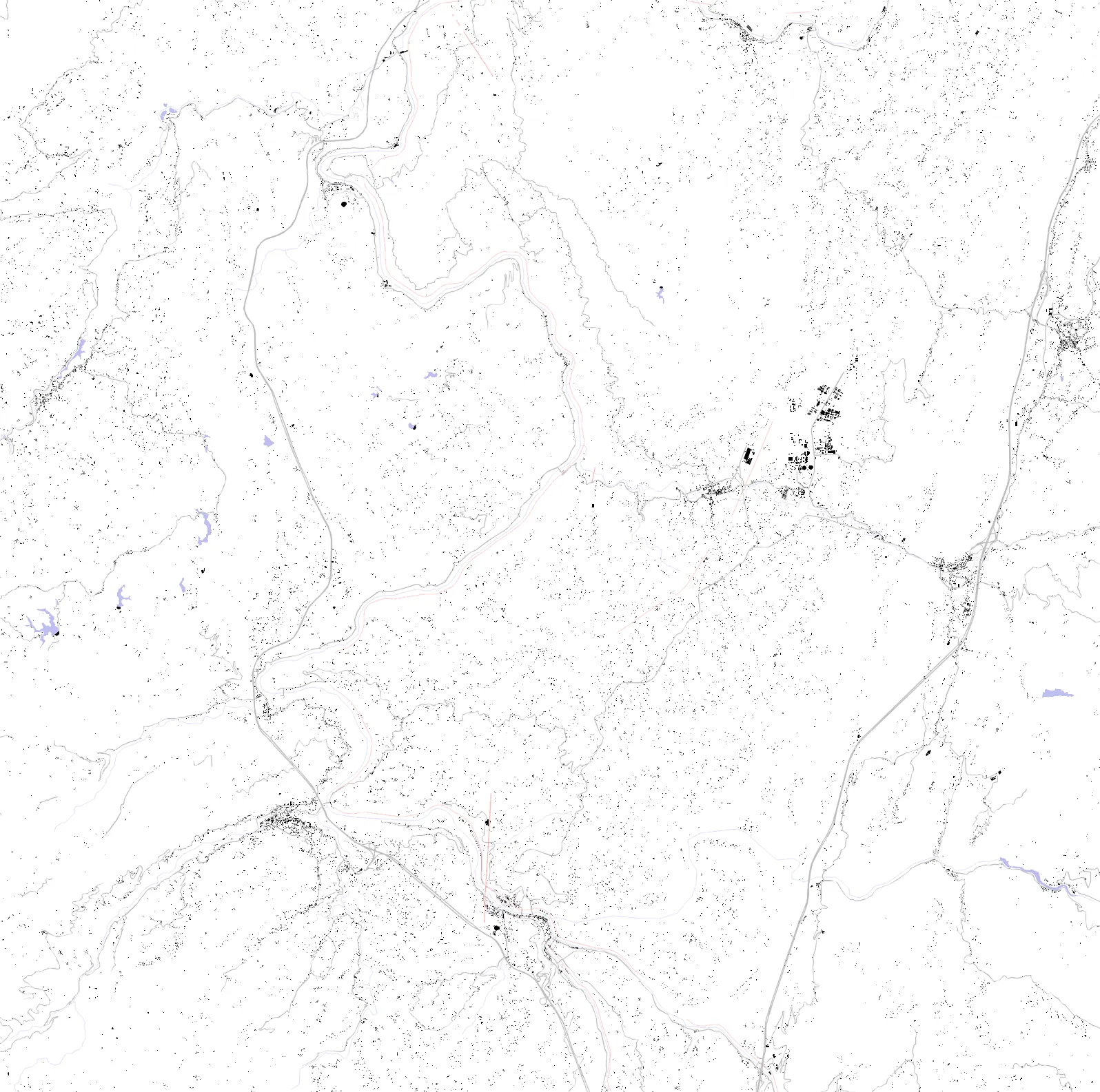 Qijiang figure ground plan