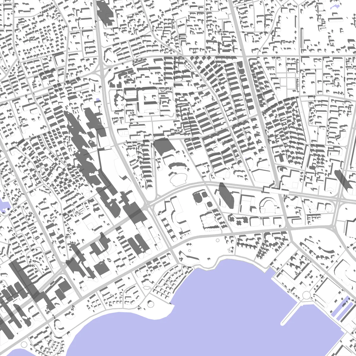 Qingdao site plan (2.5 km)