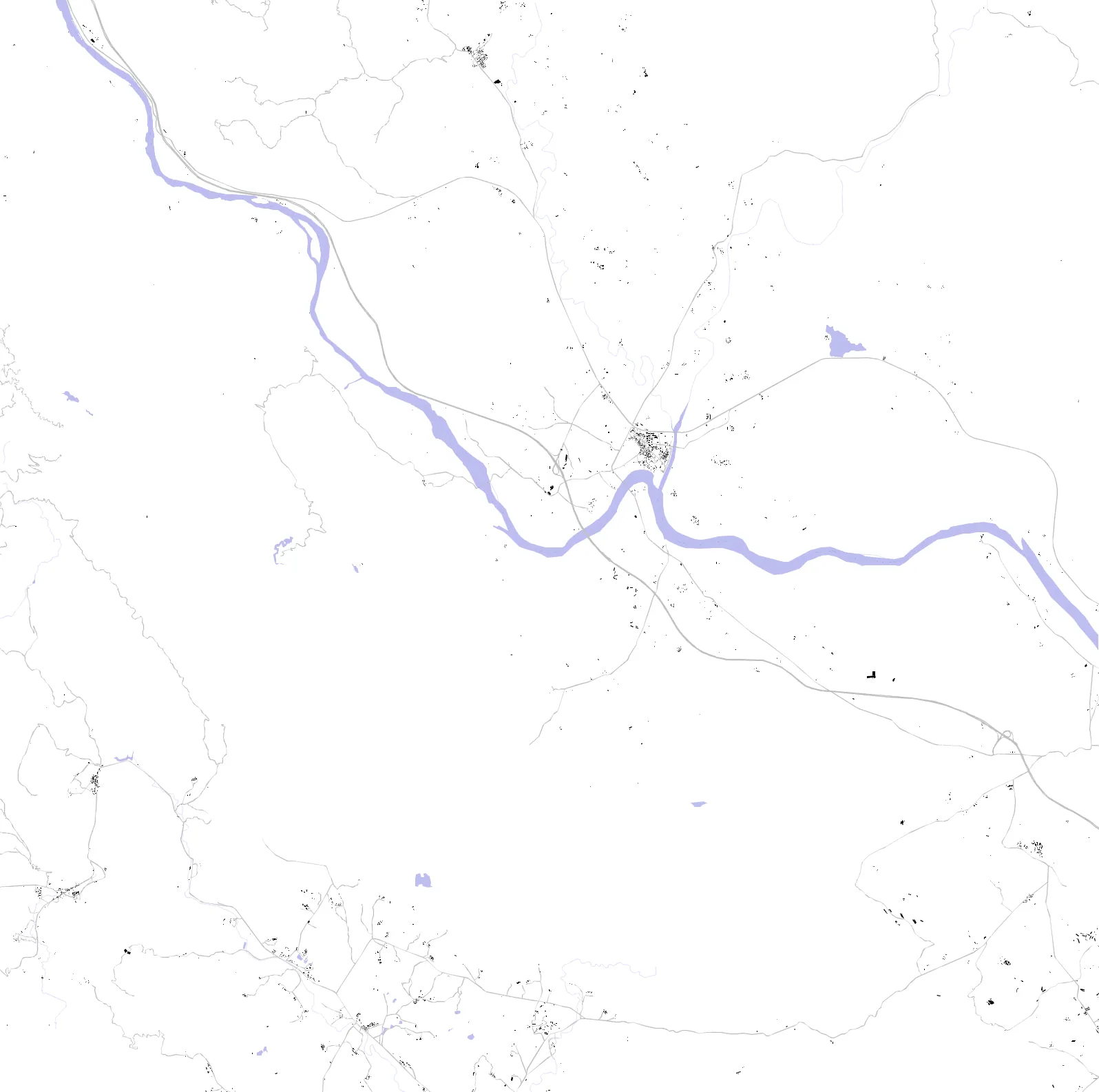 Qingyuan figure ground plan