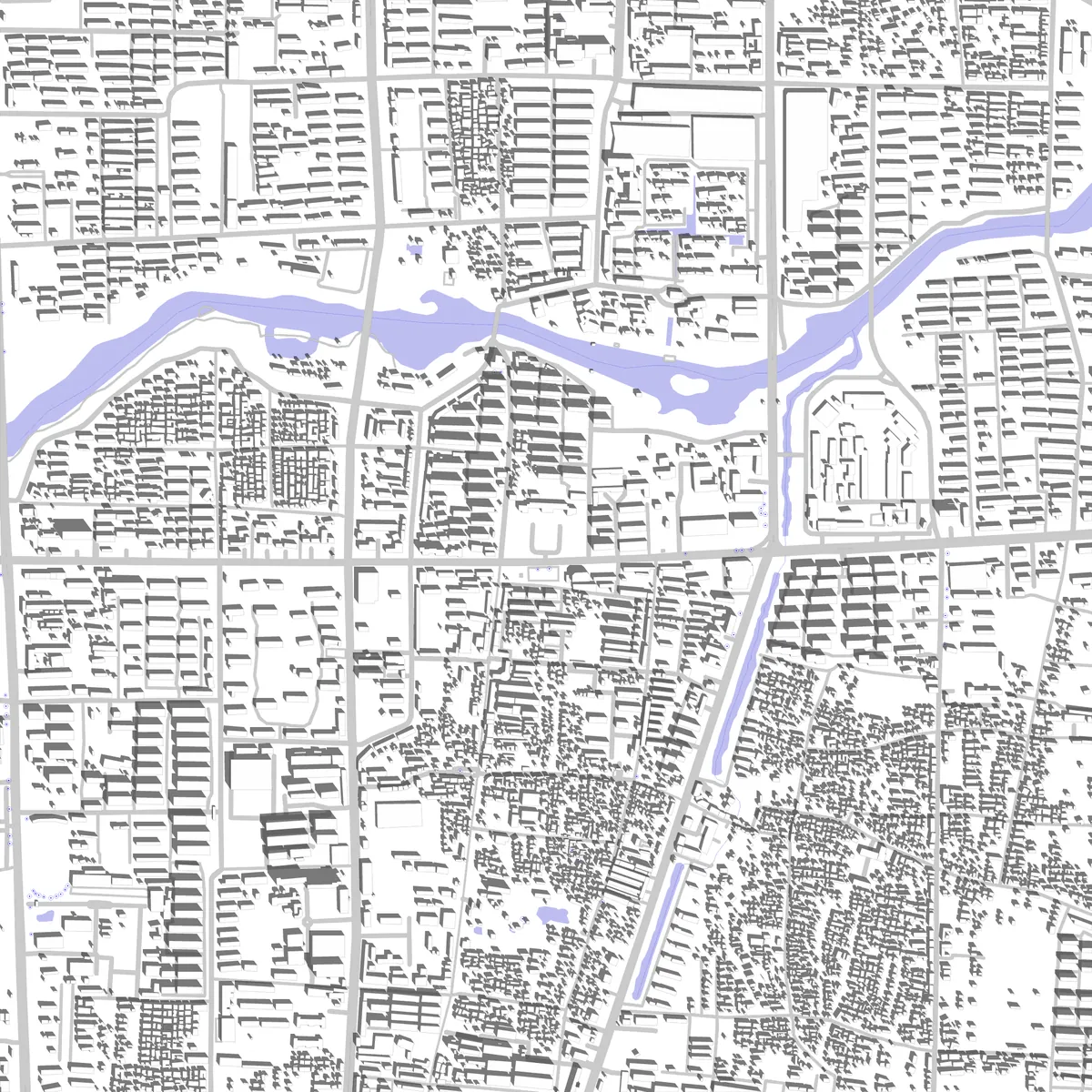 Qingzhou site plan (2.5 km)