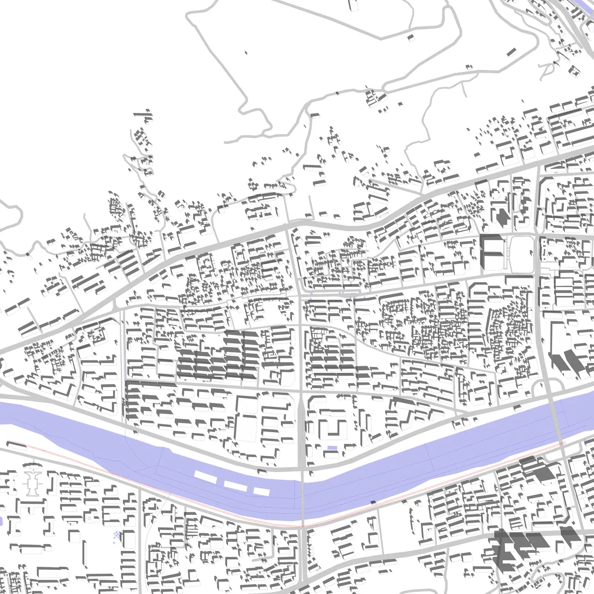 Qinzhou site plan (2.5 km)