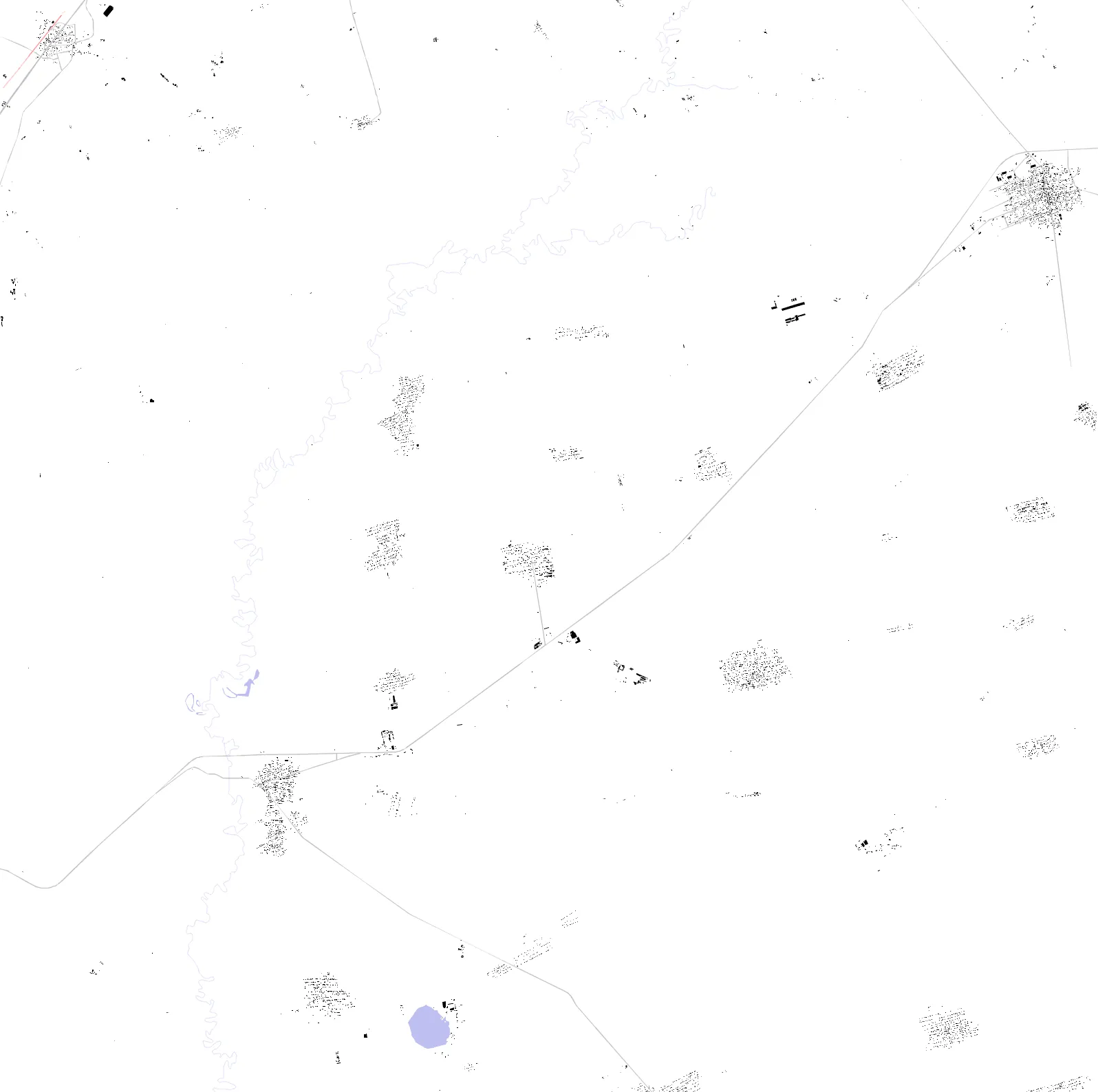 Qiqihar figure ground plan