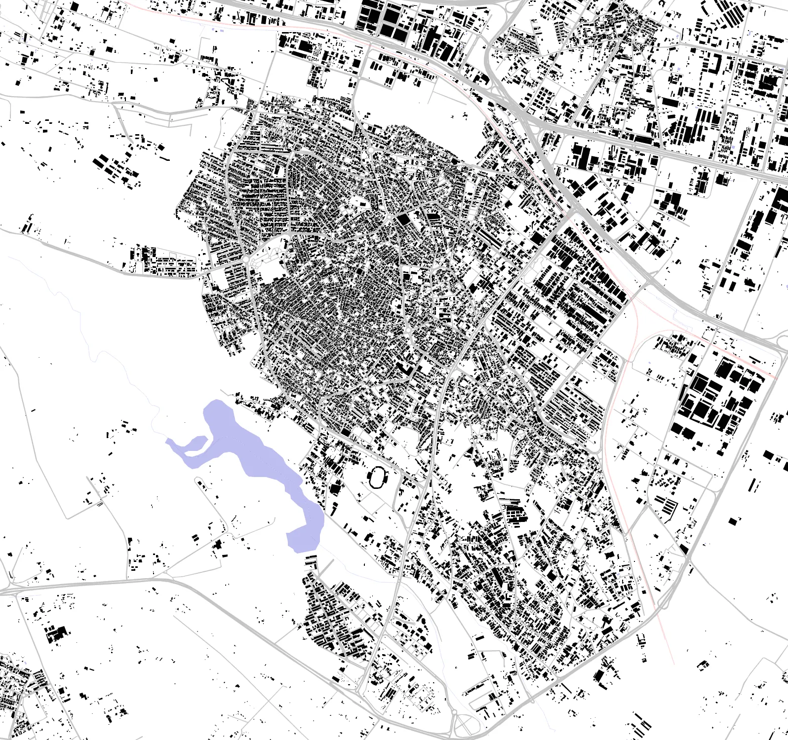 Qods figure ground plan
