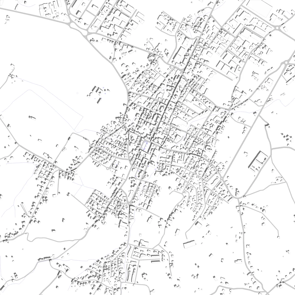 Quarrata site plan (2.5 km)