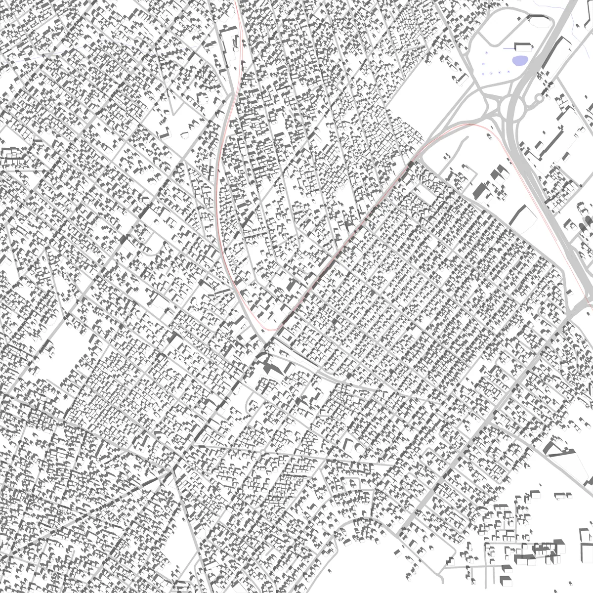 Quatre Bornes site plan (2.5 km)