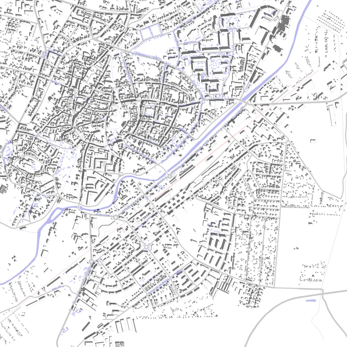 Quedlinburg site plan (2.5 km)