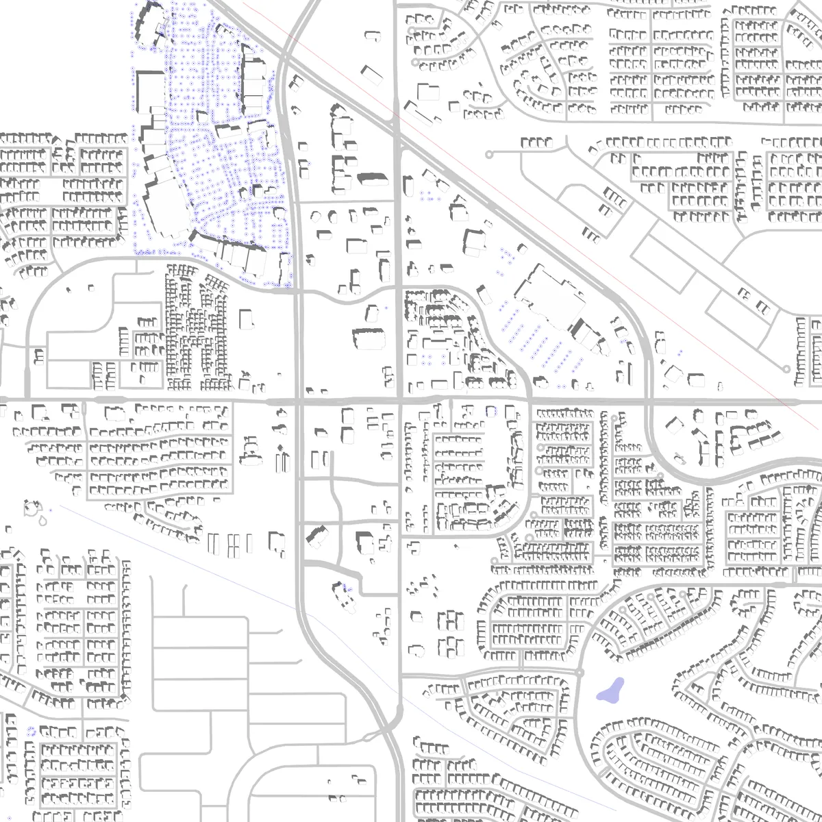 Queen Creek site plan (2.5 km)