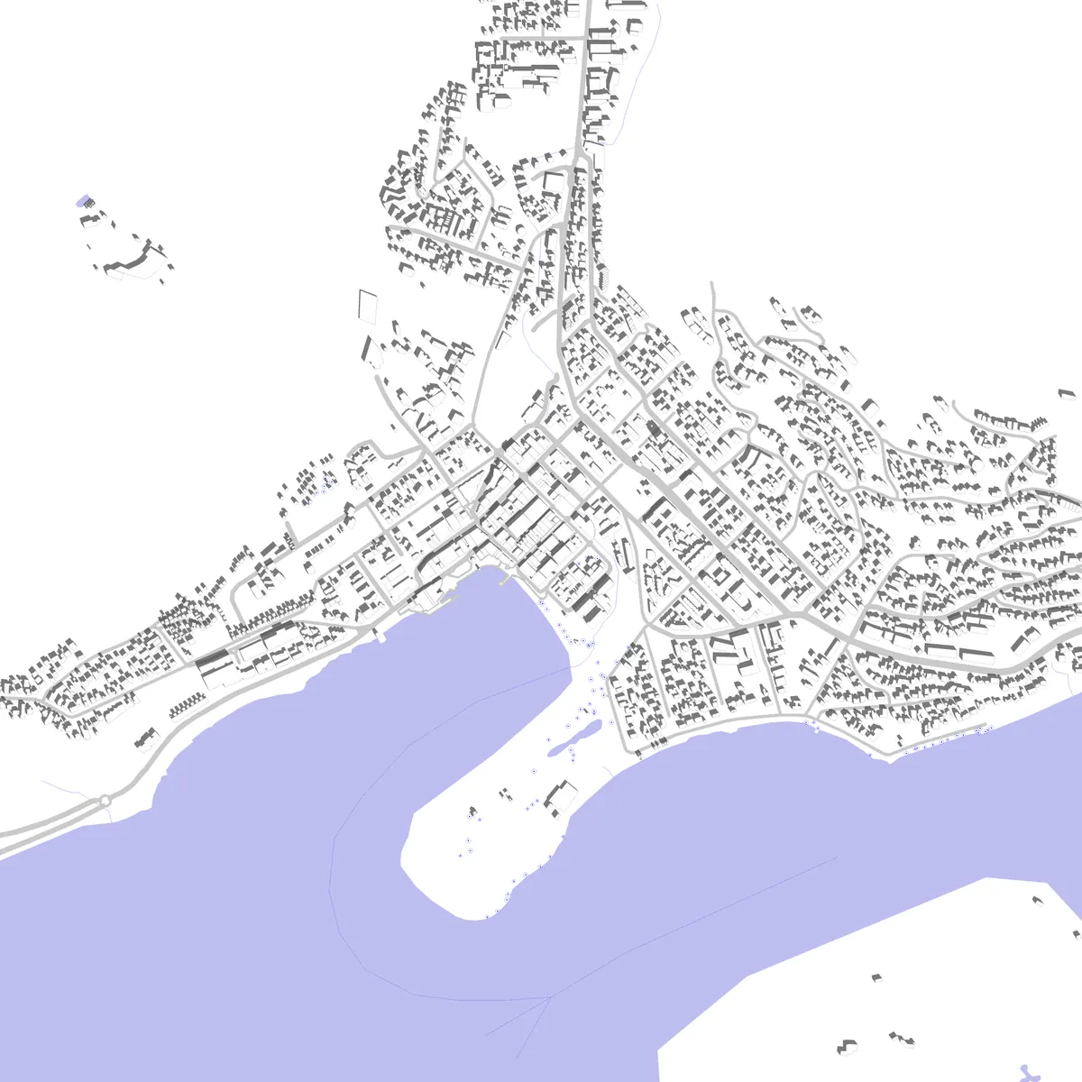 Queenstown site plan (2.5 km)