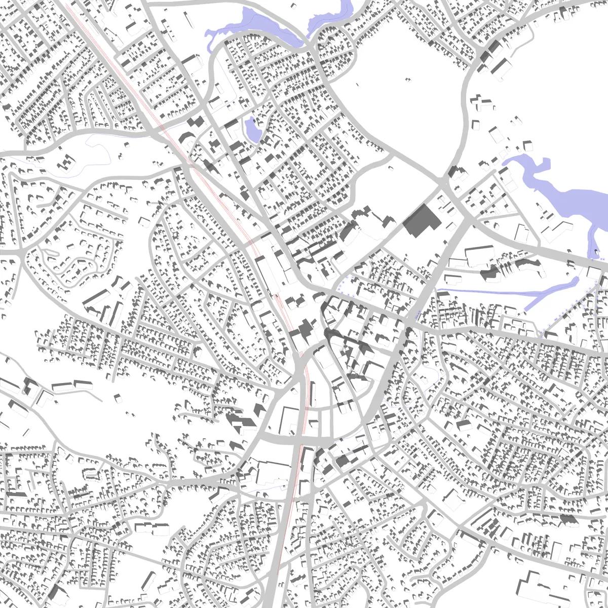 Quincy site plan (2.5 km)