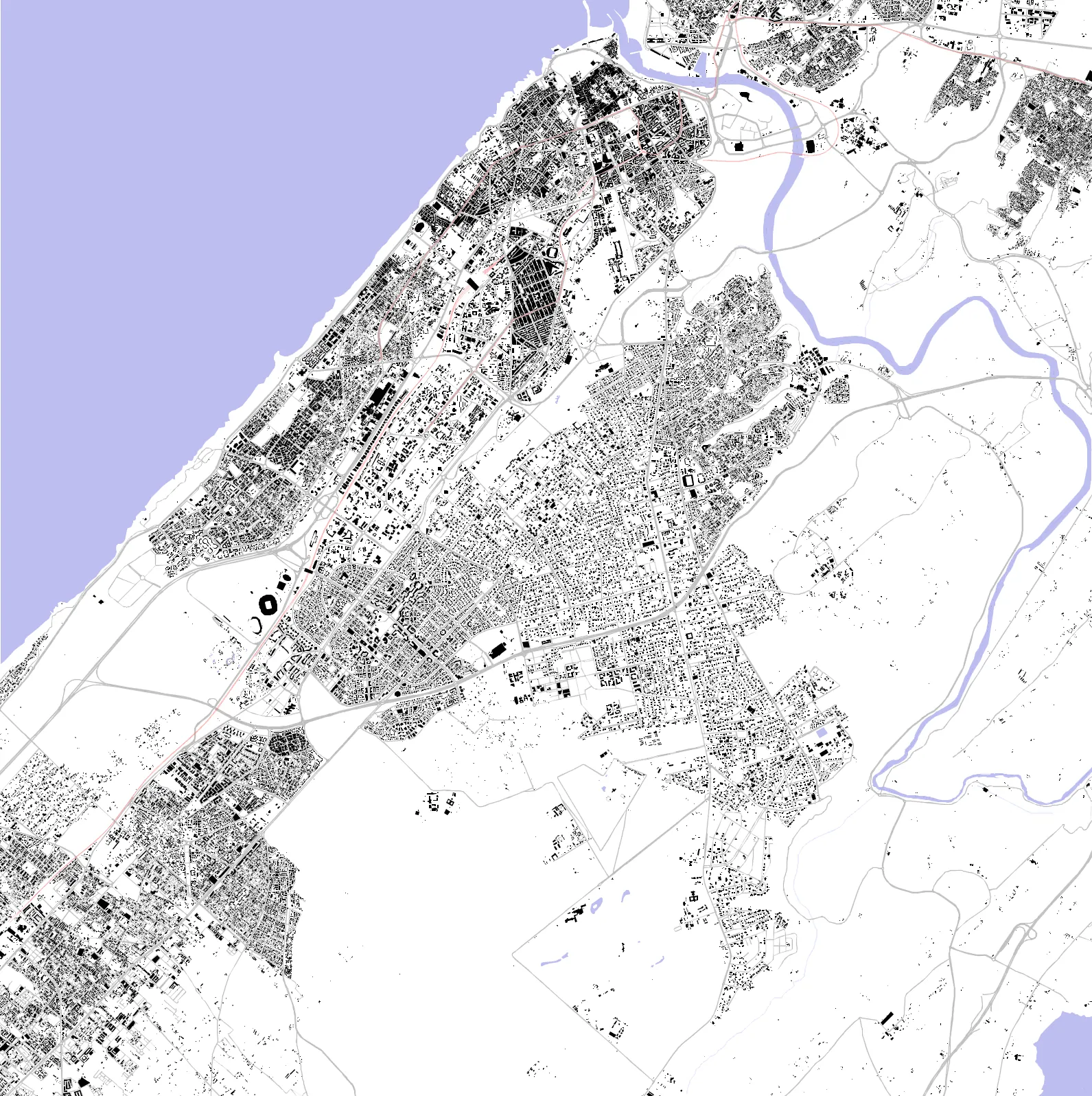 Rabat figure ground plan