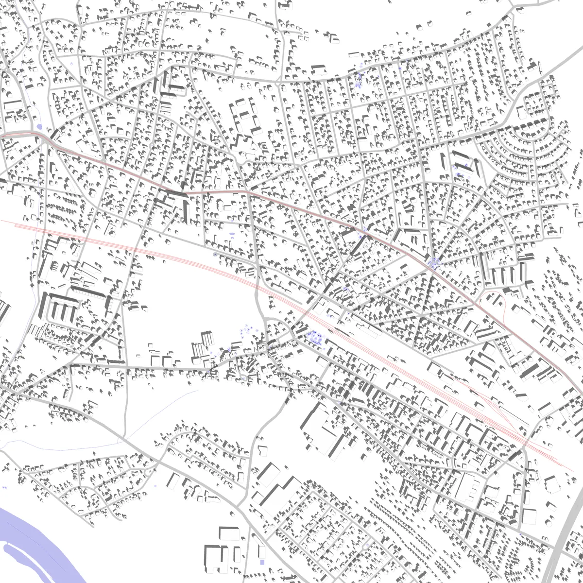 Radebeul site plan (2.5 km)