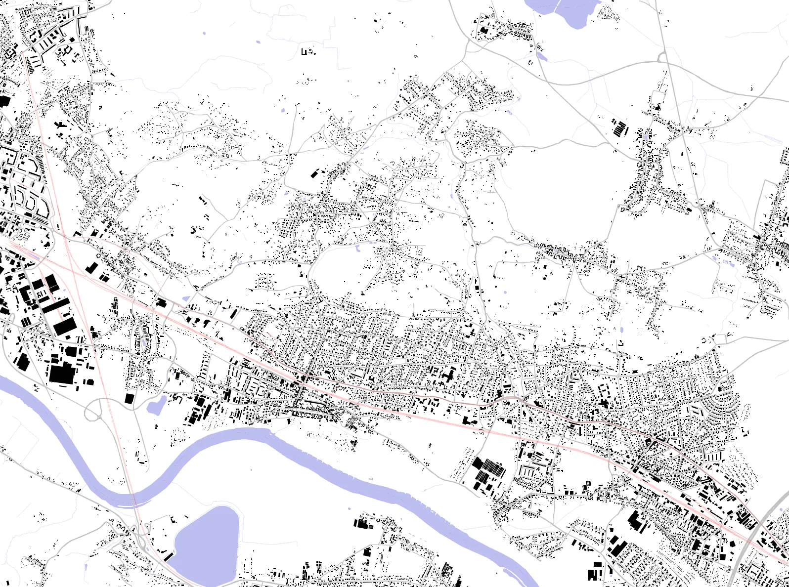 Radebeul figure ground plan