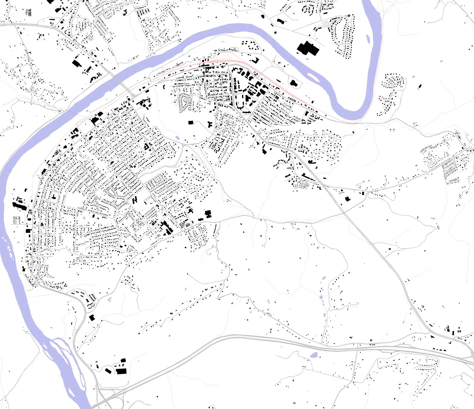 Radford figure ground plan