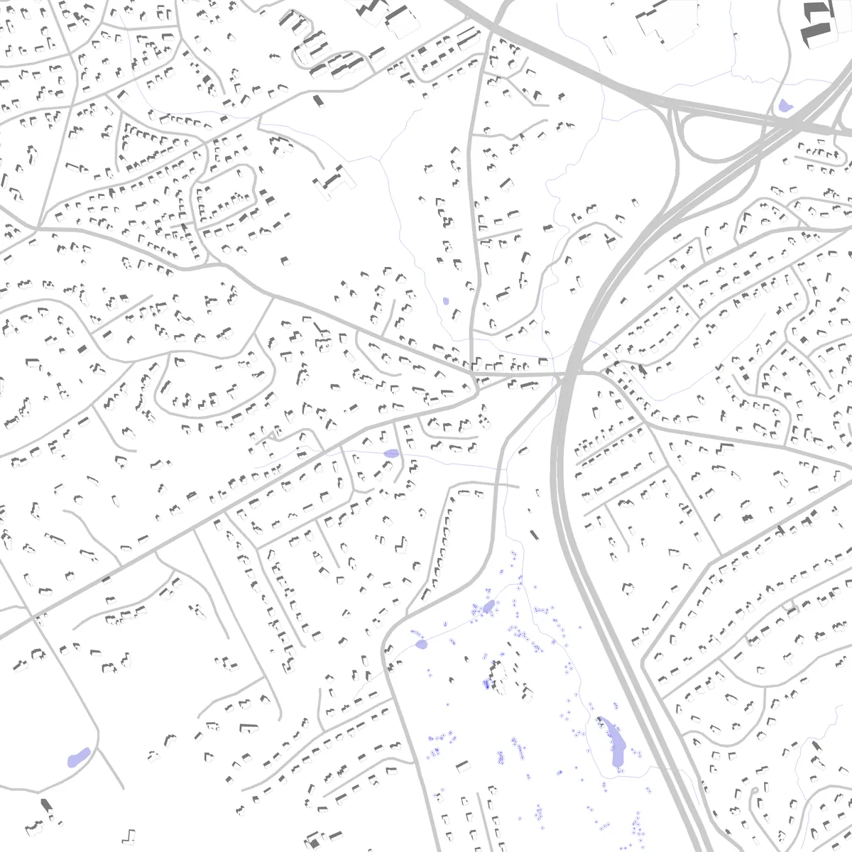 Radnor Township site plan (2.5 km)