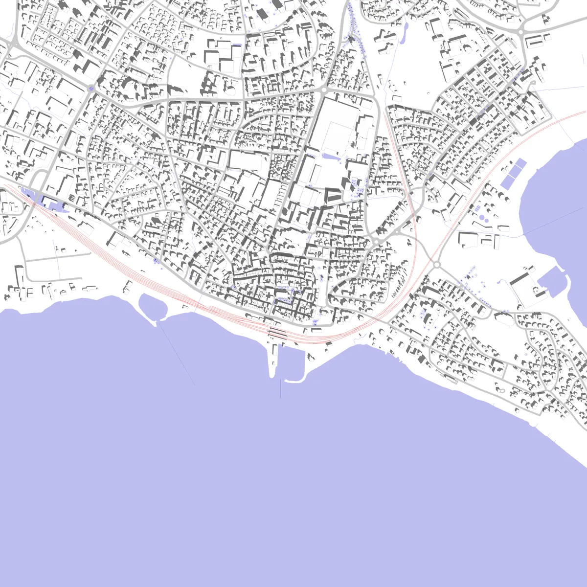 Radolfzell am Bodensee Lageplan (2,5 km)