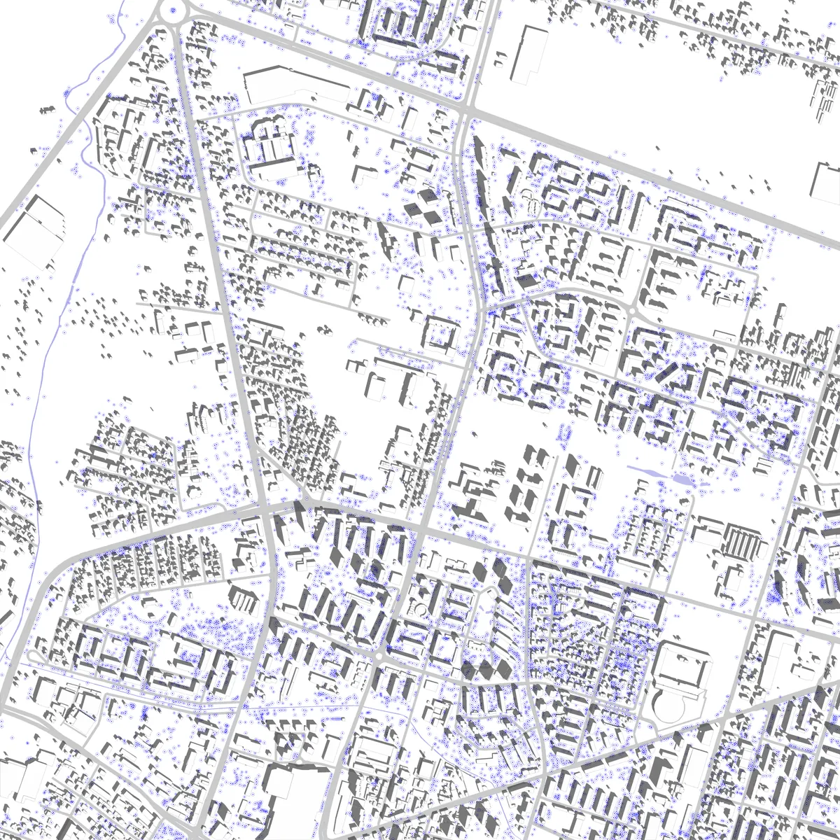 Radom plan zagospodarowania (2,5 km)