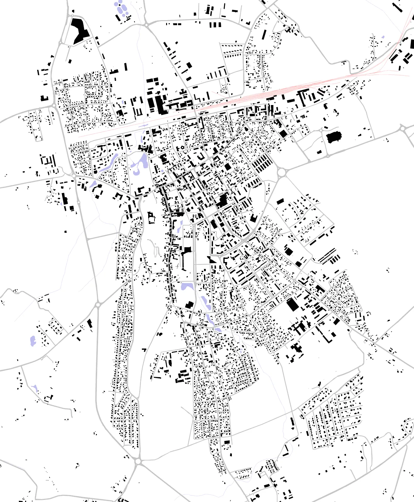 Rakvere figure ground plan