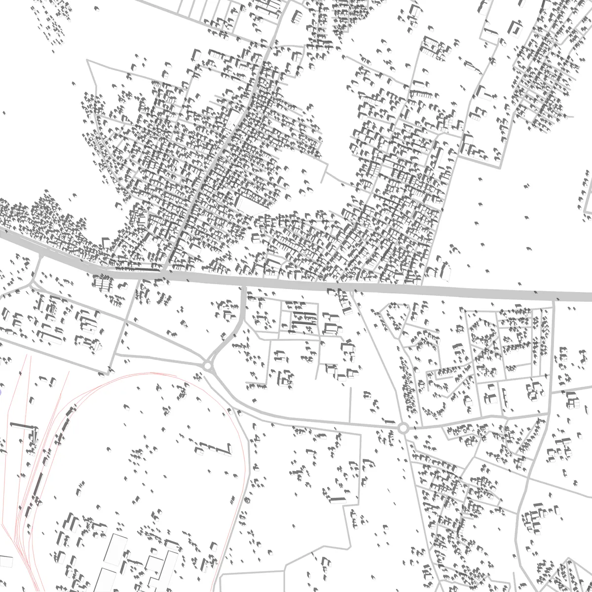 Ramagundam site plan (2.5 km)