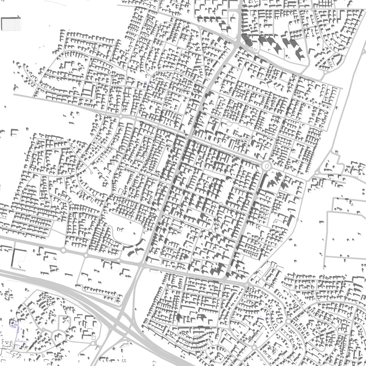 Ramat HaSharon site plan (2.5 km)