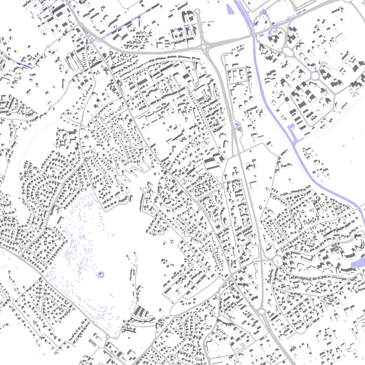 Ramonville-Saint-Agne site plan (2.5 km)