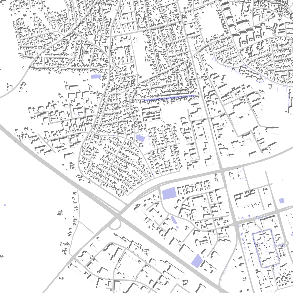 Randers situationsplan (2,5 km)