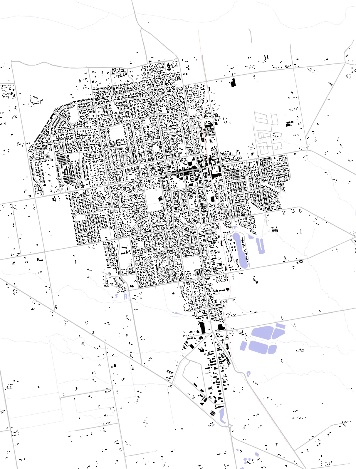 Rangiora figure ground plan