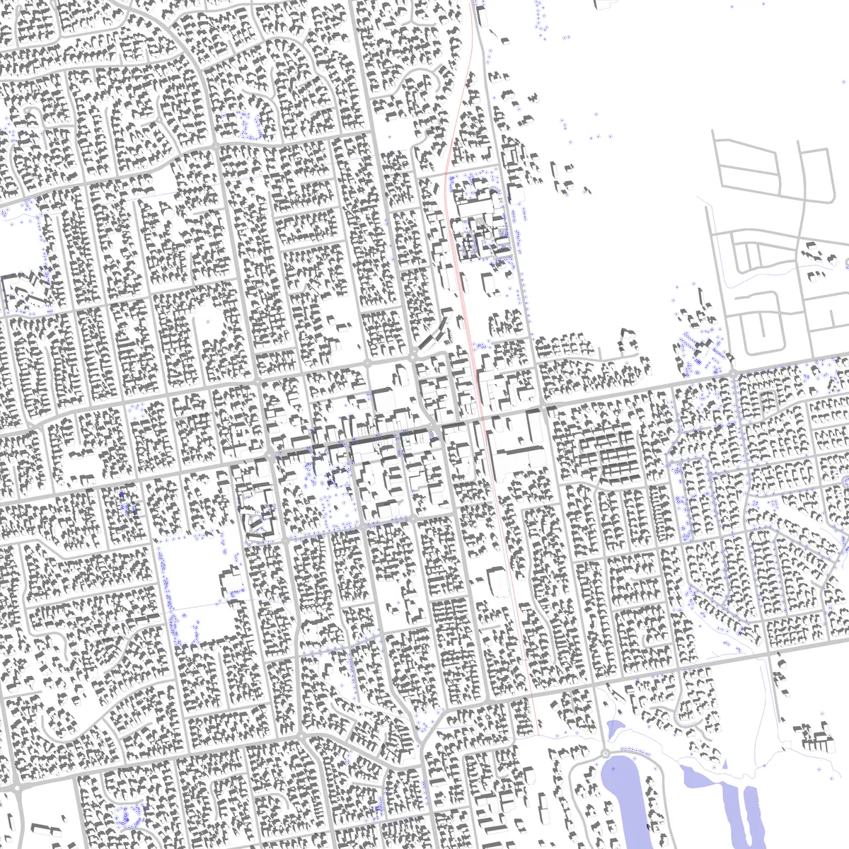 Rangiora site plan (2.5 km)