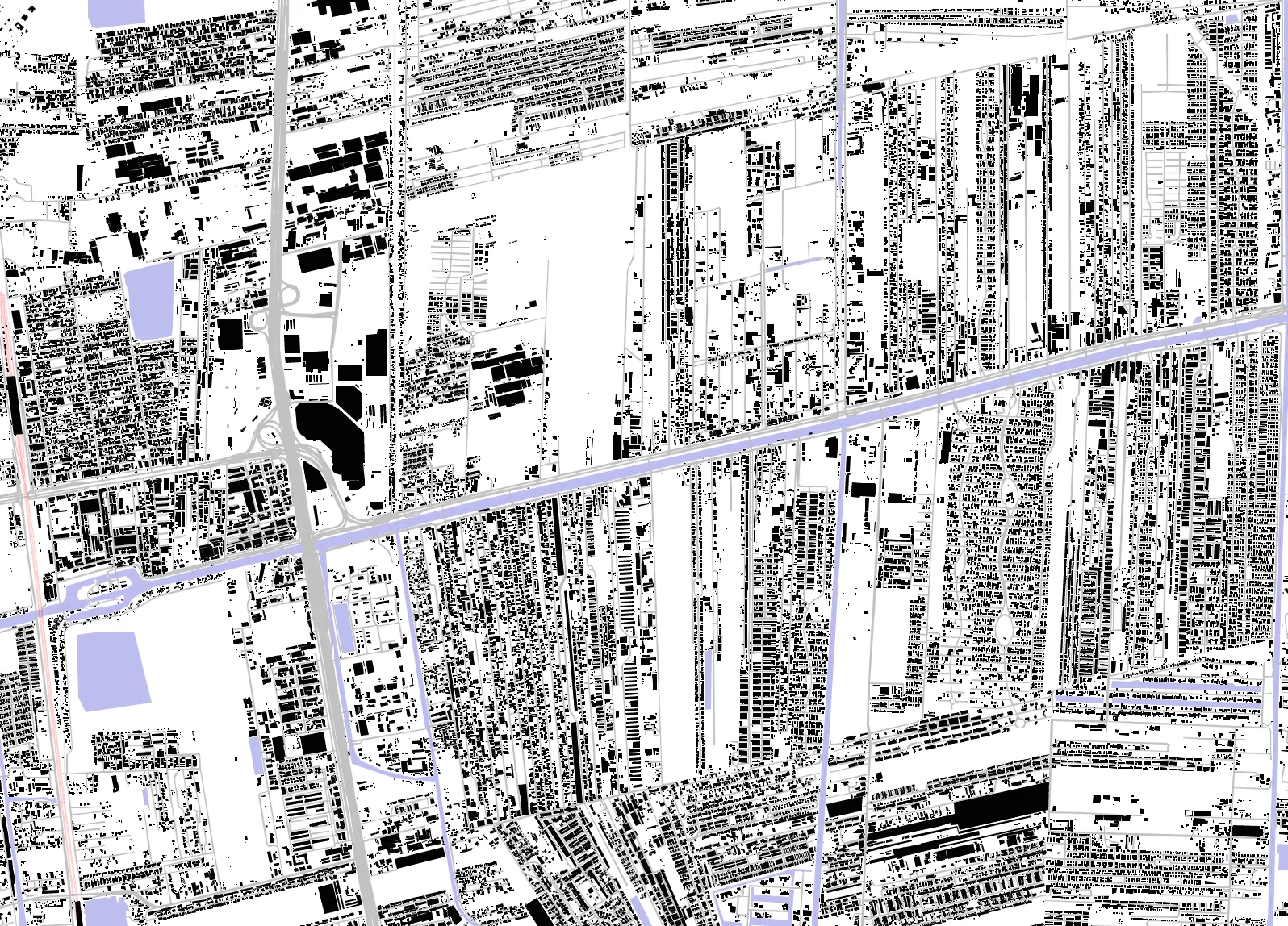 Rangsit figure ground plan