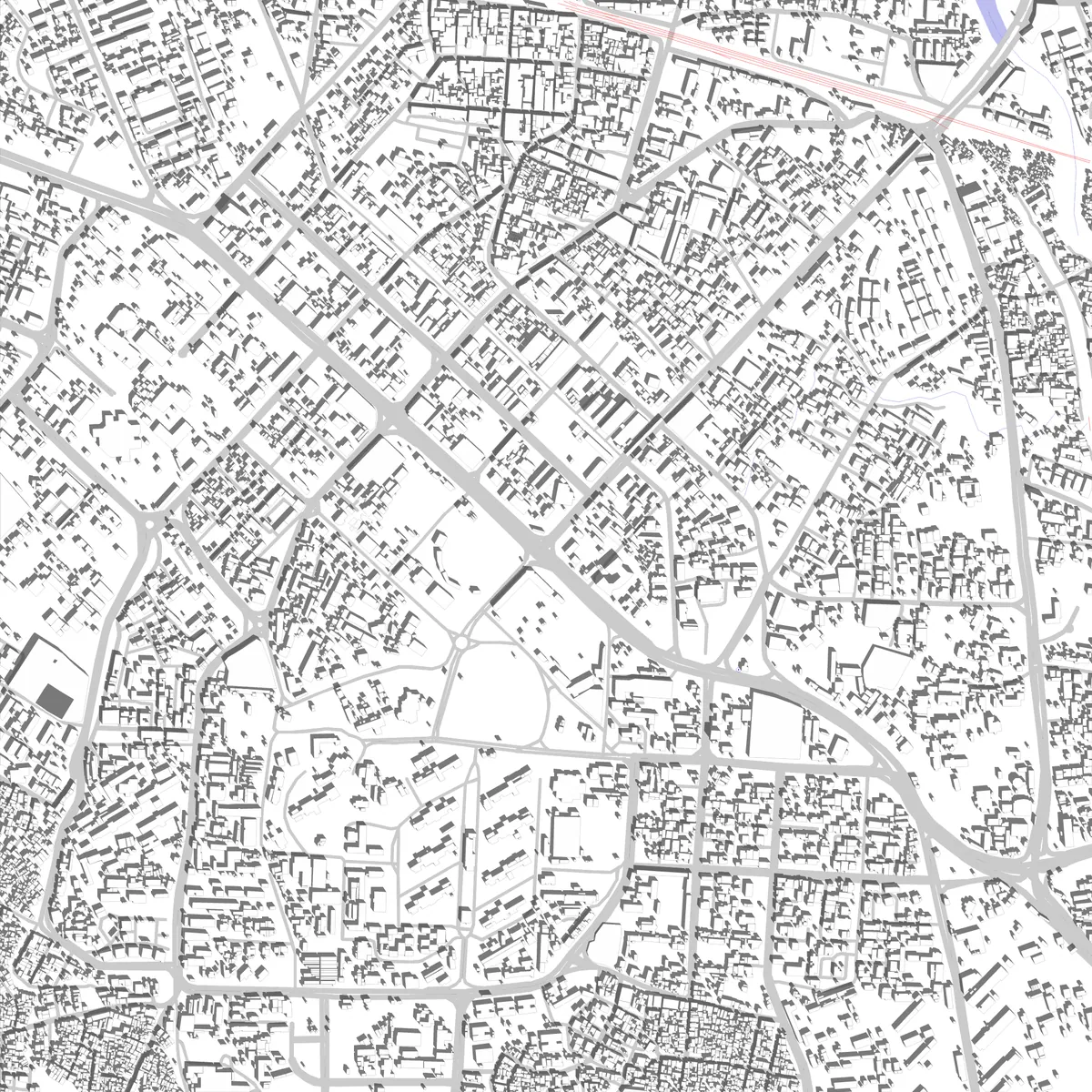 Rawalpindi site plan (2.5 km)