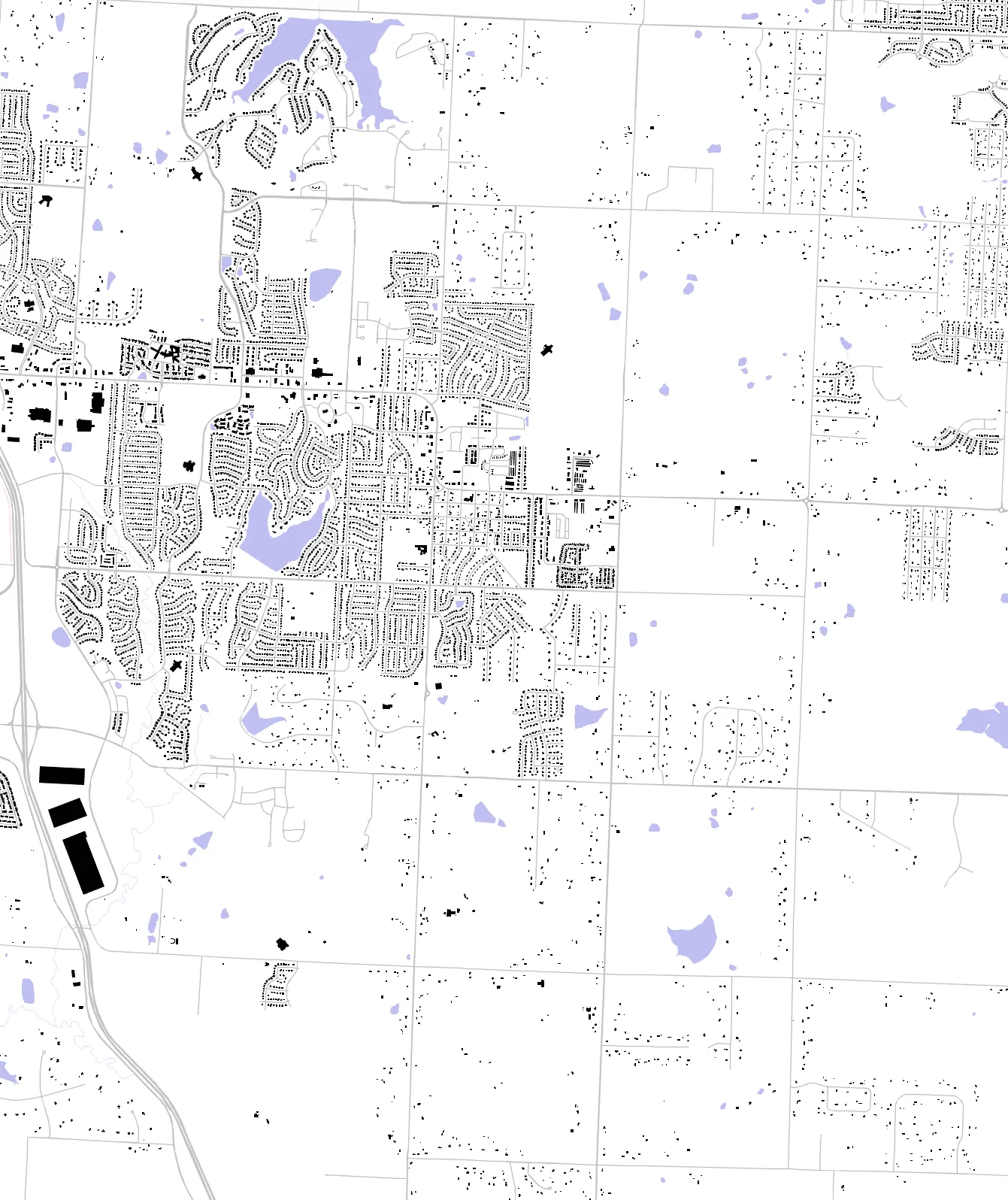Raymore figure ground plan