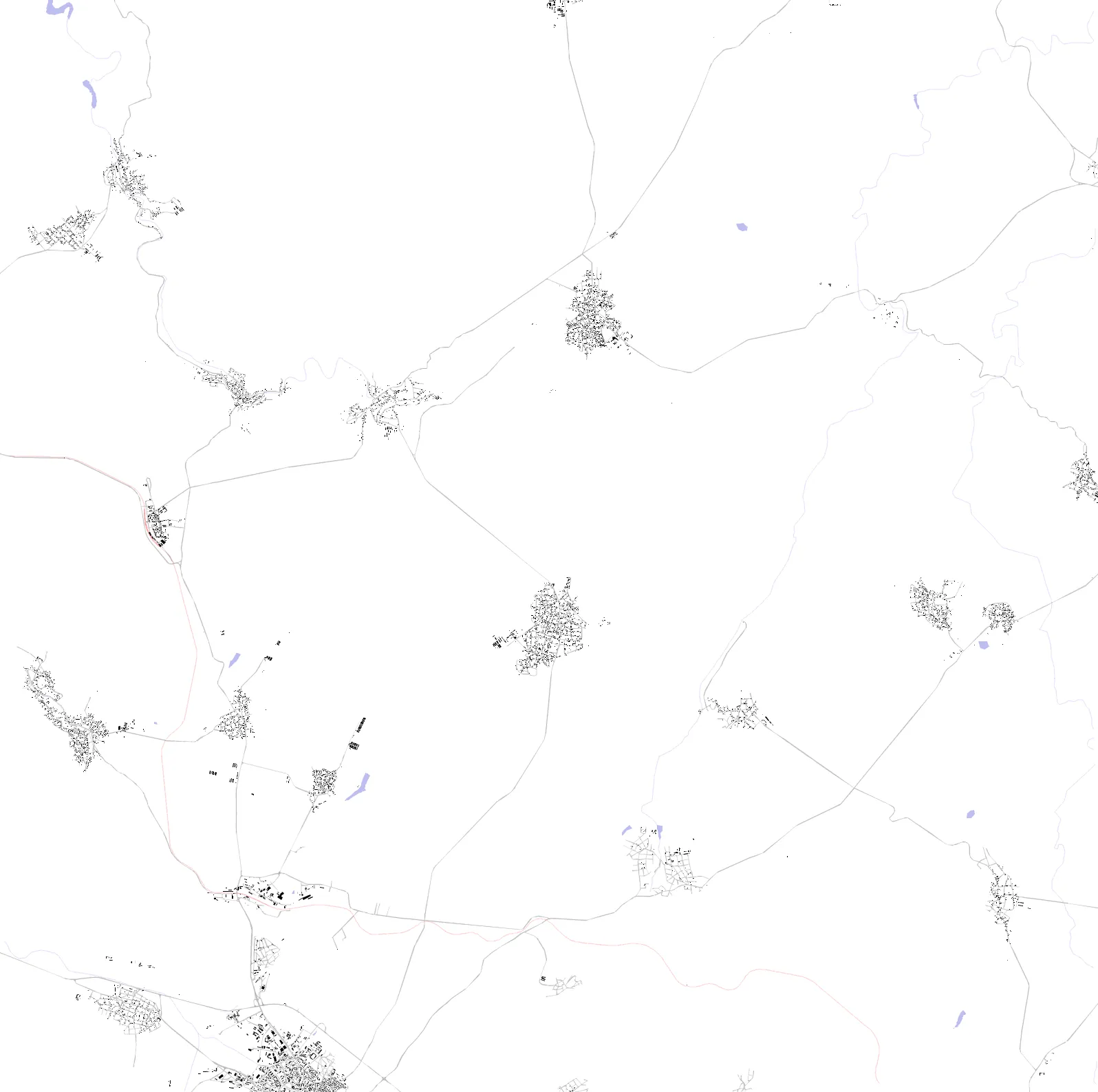Razgrad figure ground plan