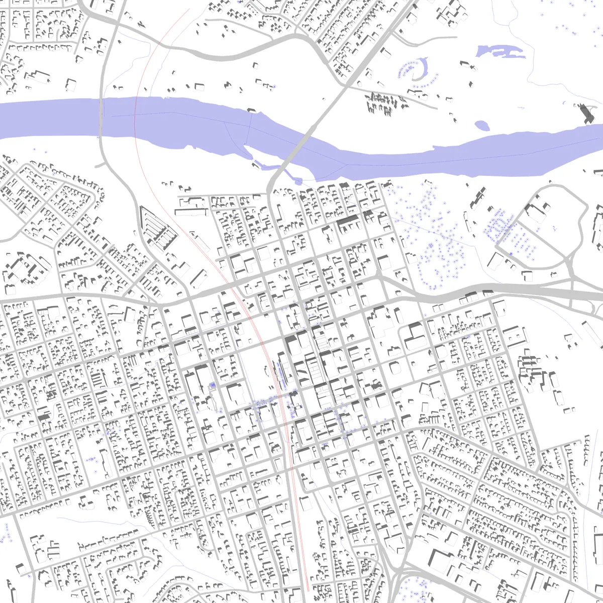 Redding site plan (2.5 km)
