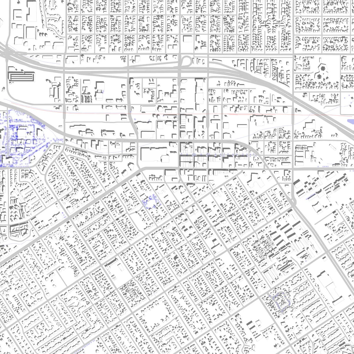 Redlands site plan (2.5 km)