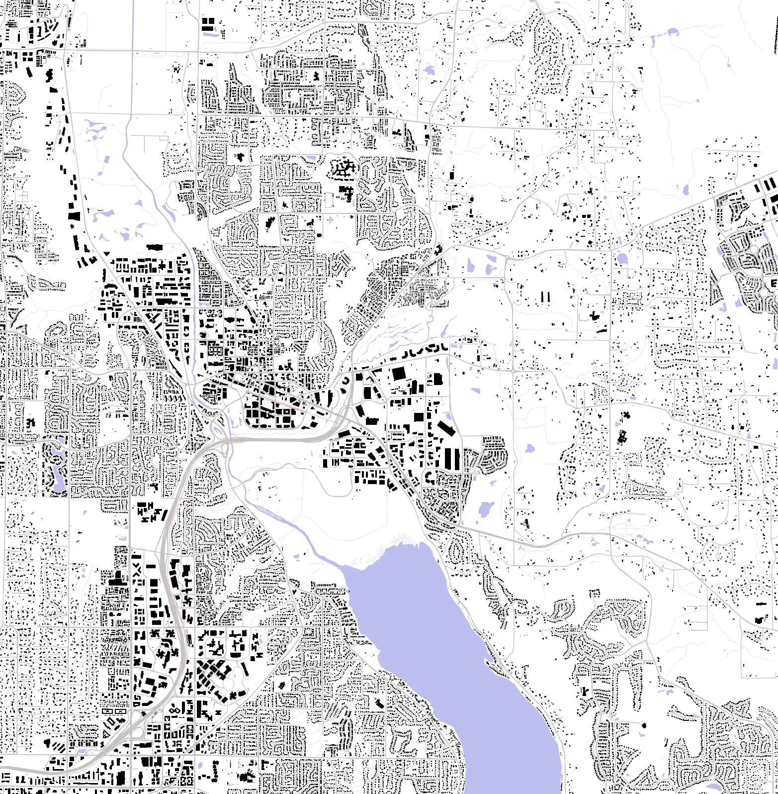 Redmond figure ground plan