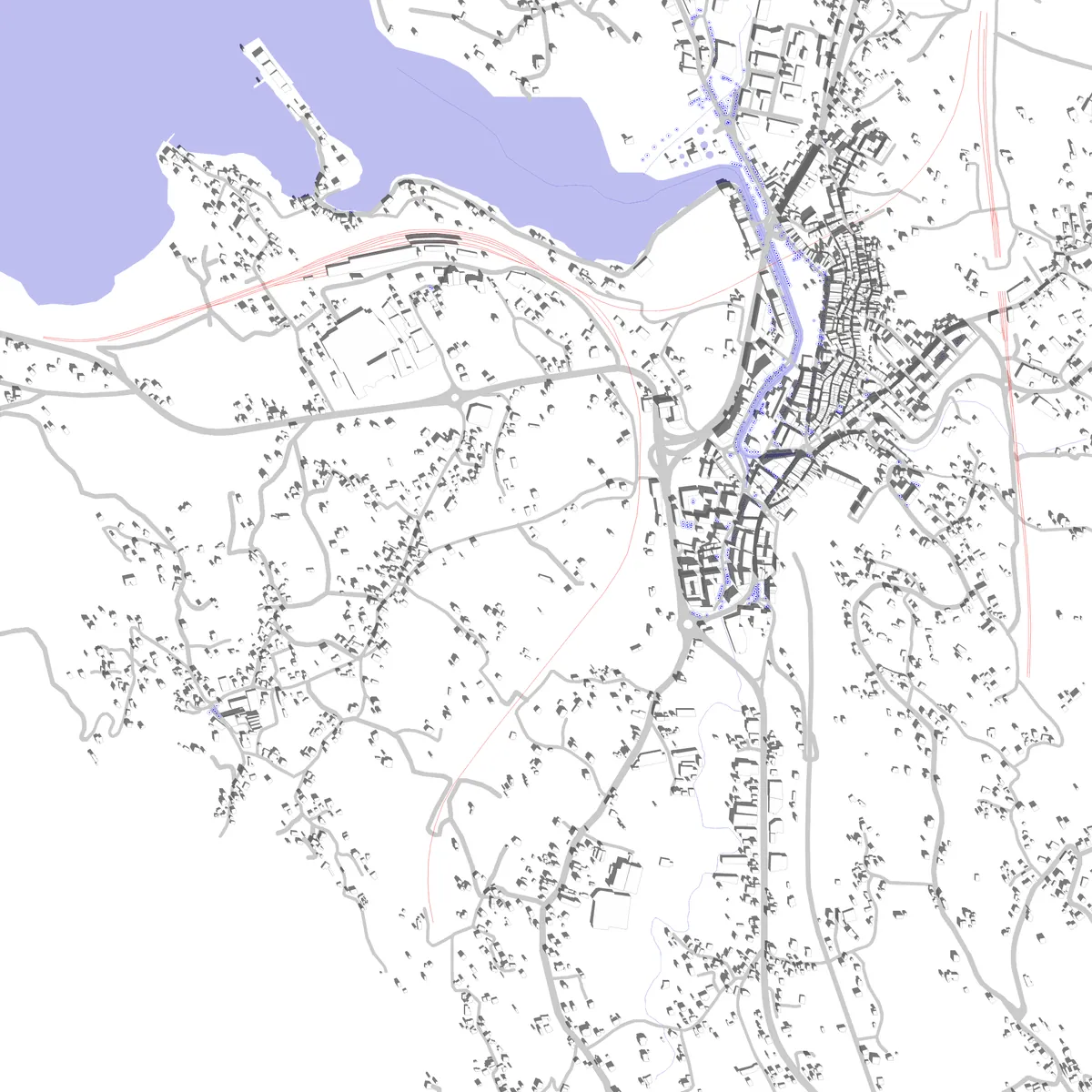 Redondela site plan (2.5 km)