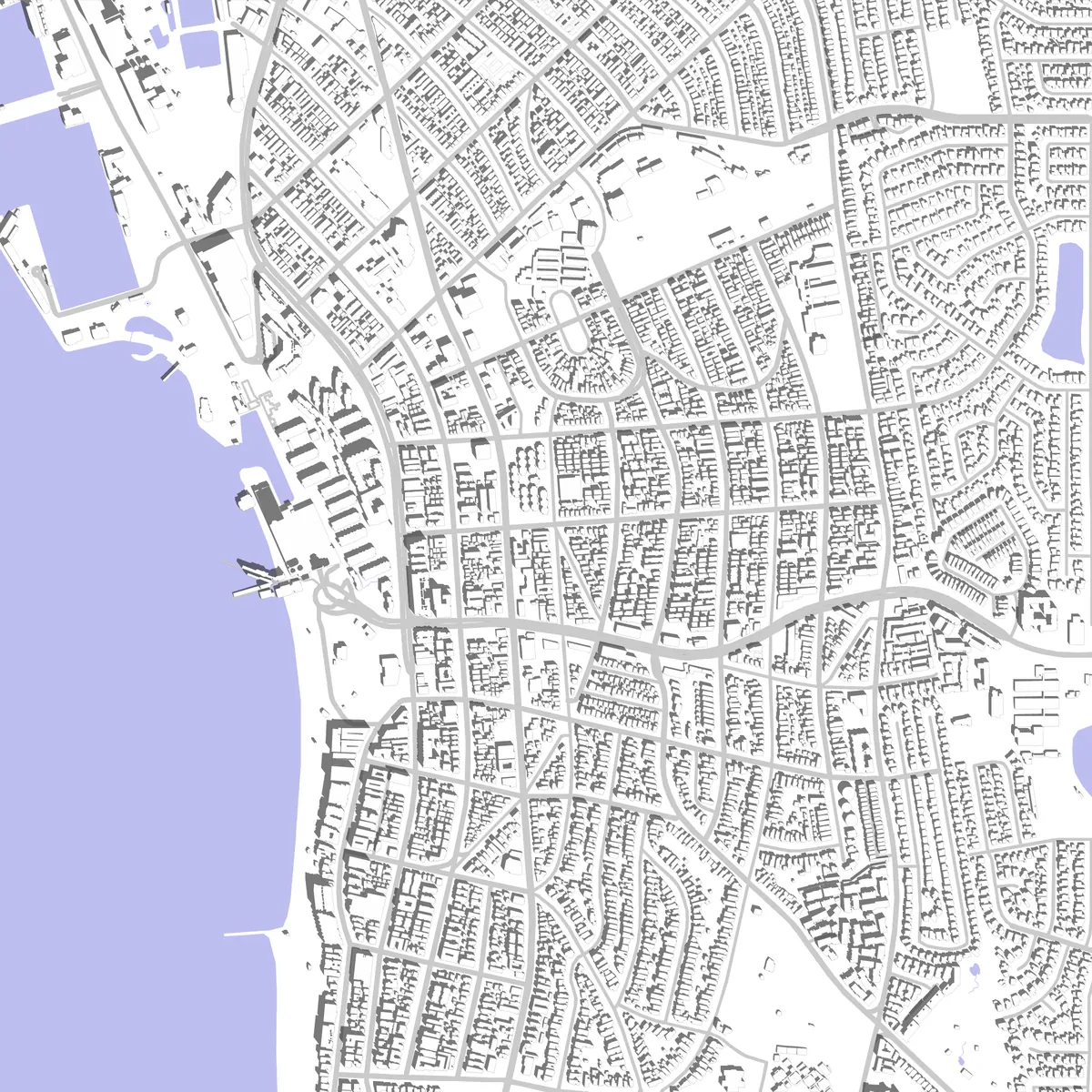 Redondo Beach site plan (2.5 km)