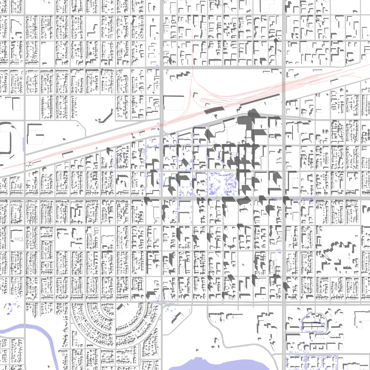 Regina site plan (2.5 km)