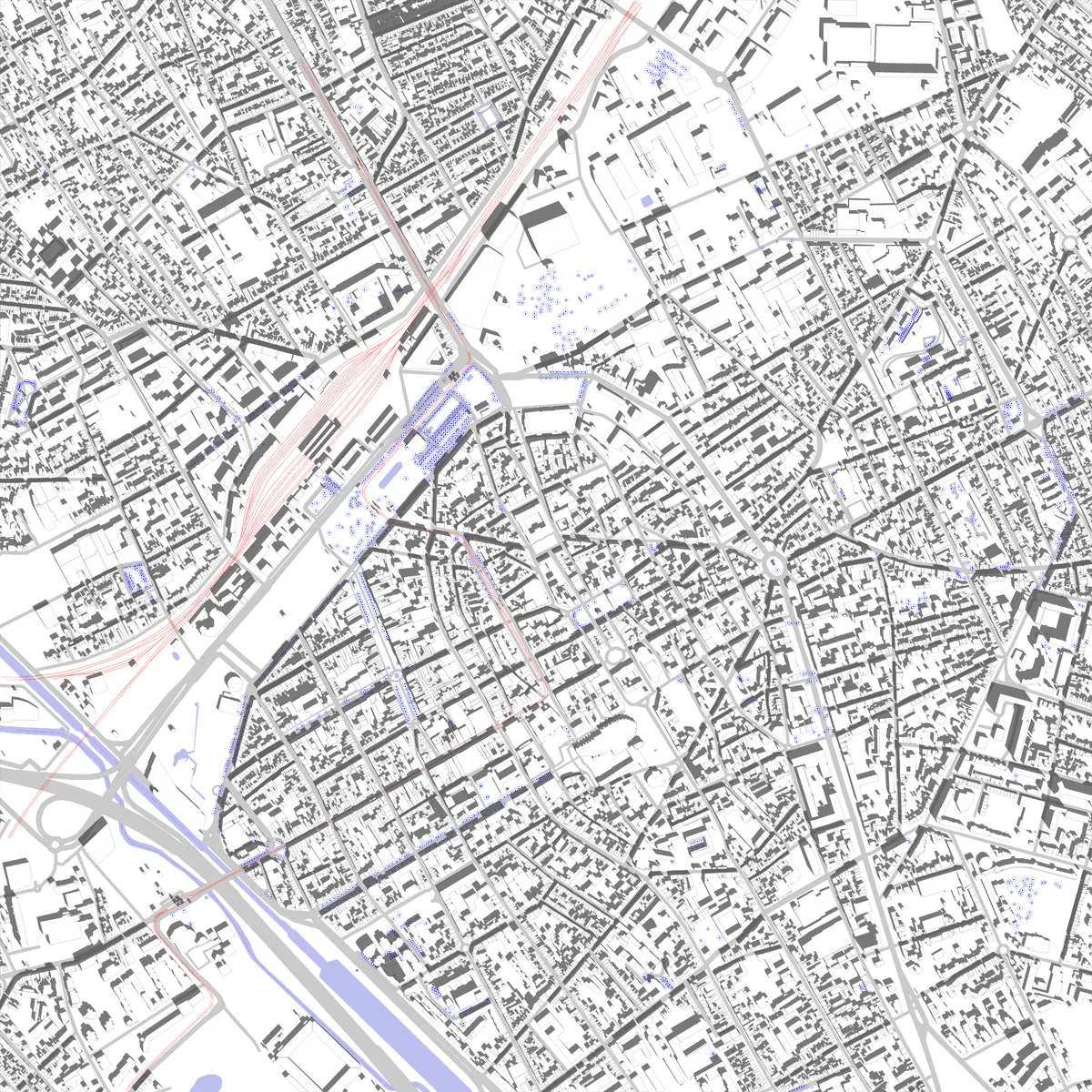 Reims site plan (2.5 km)