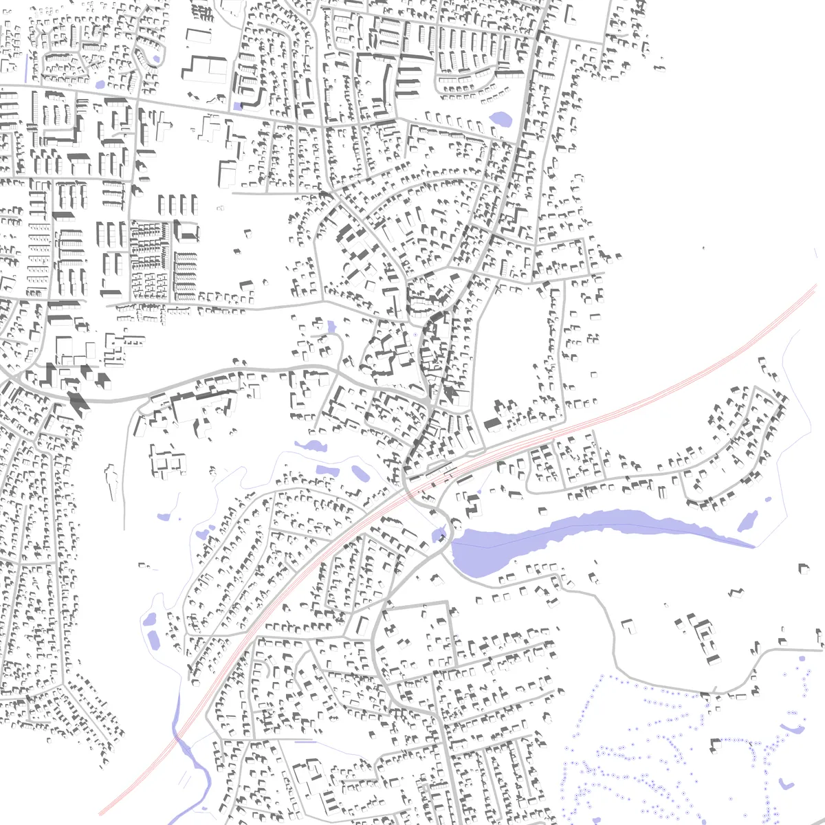 Reinbek Lageplan (2,5 km)