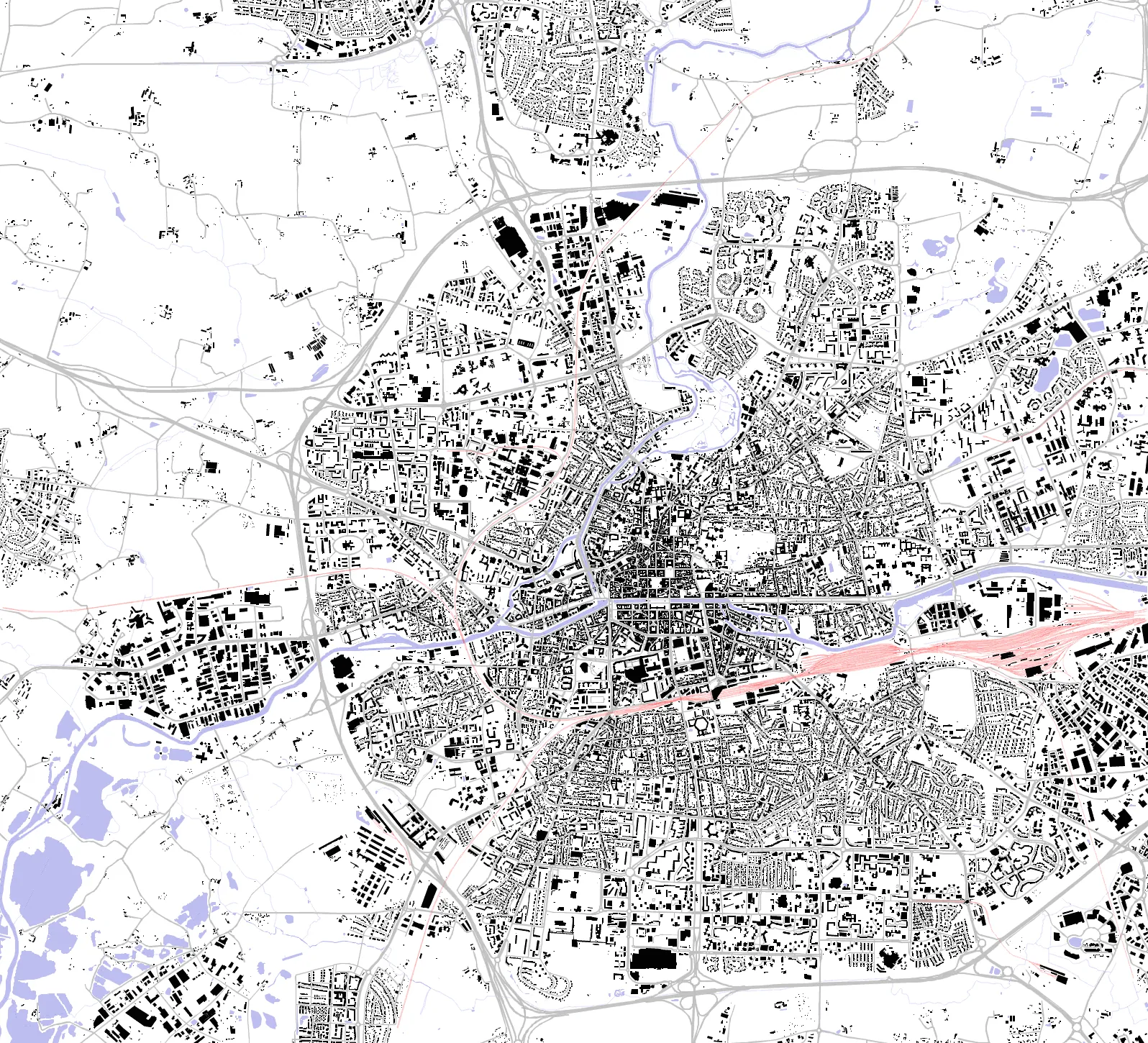 Rennes plan de masse
