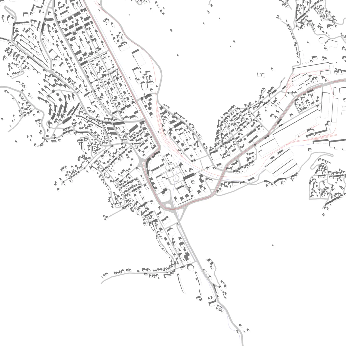 Reșița site plan (2.5 km)