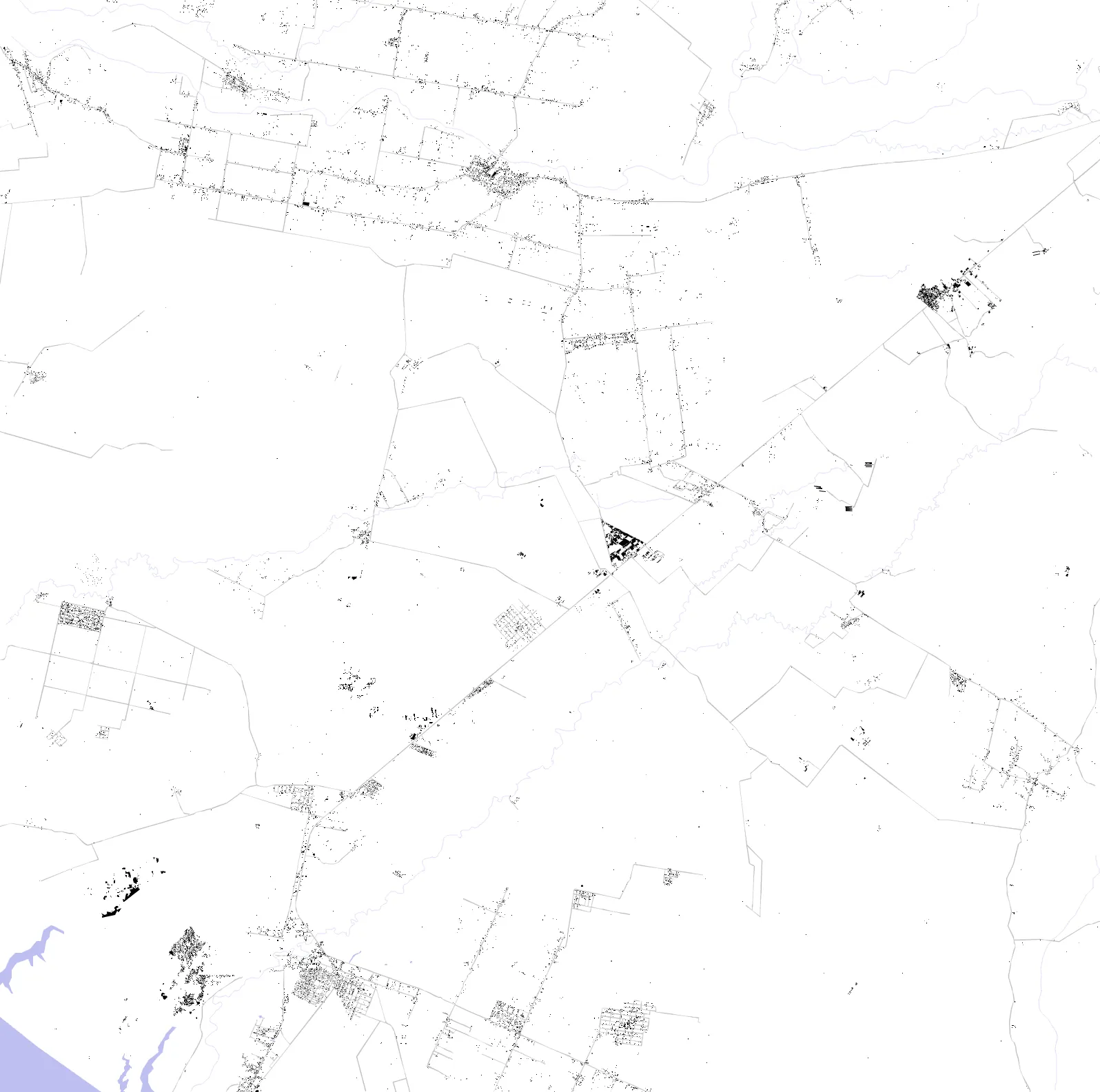 Retalhuleu figure ground plan