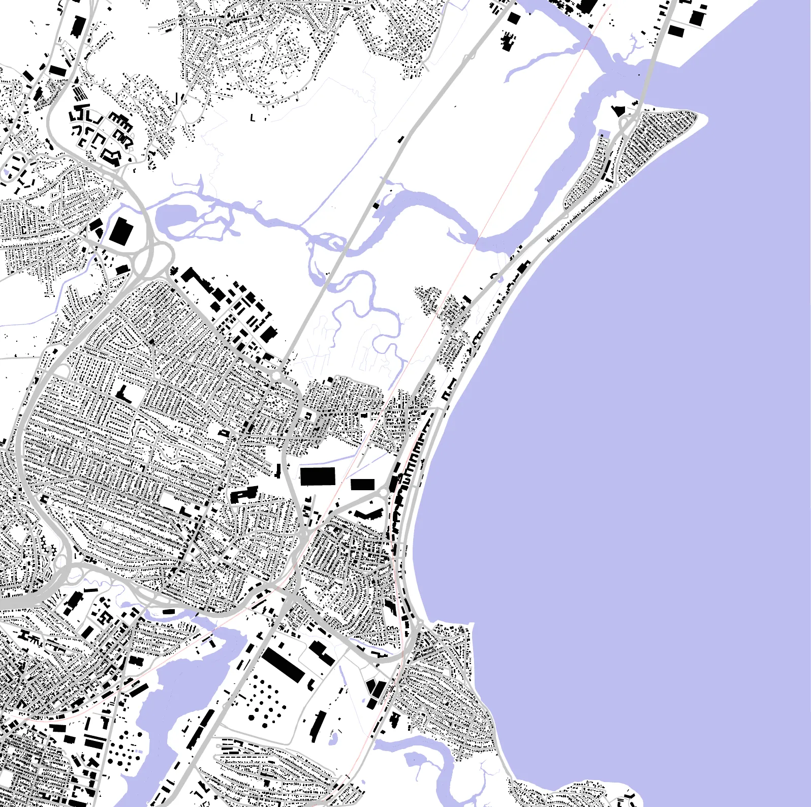 Revere figure ground plan