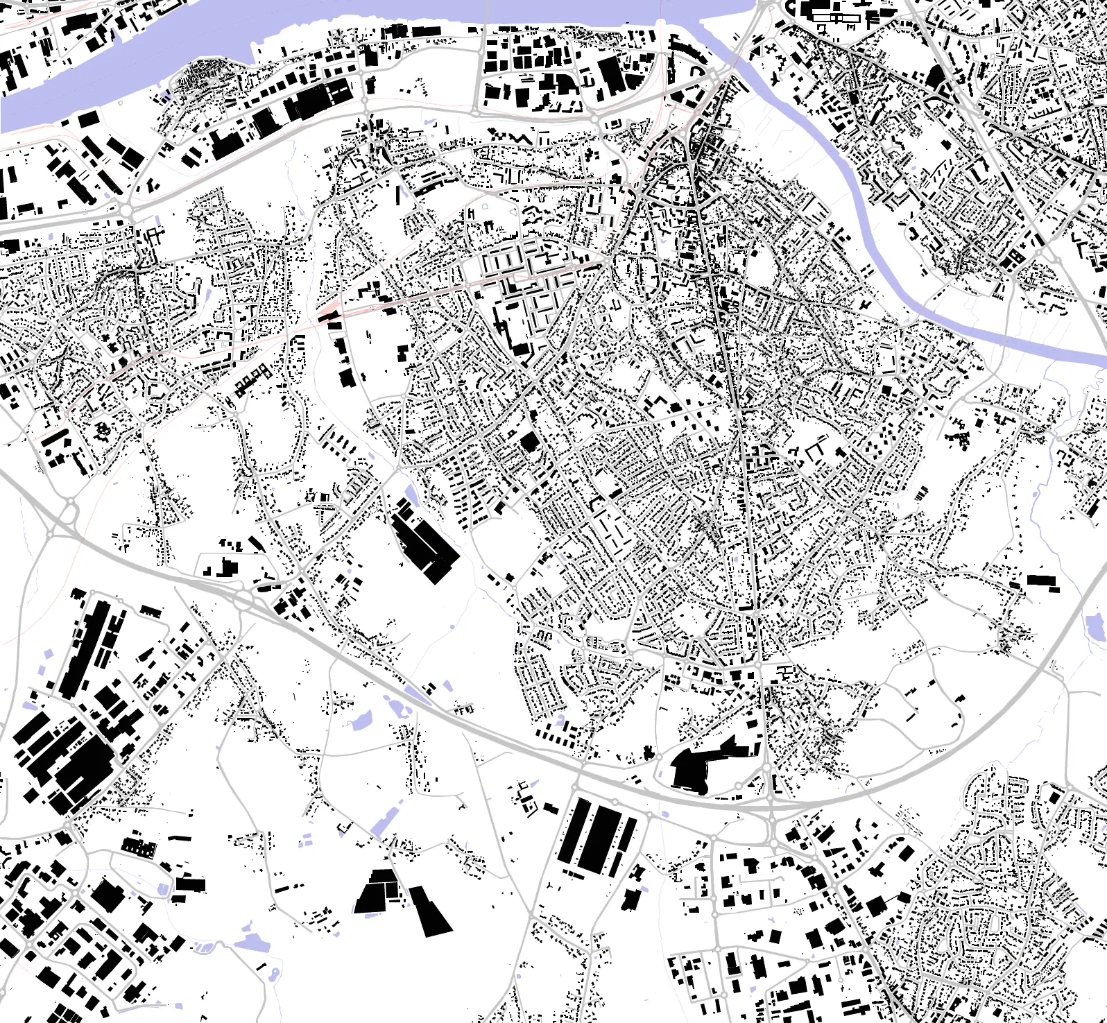 Rezé figure ground plan