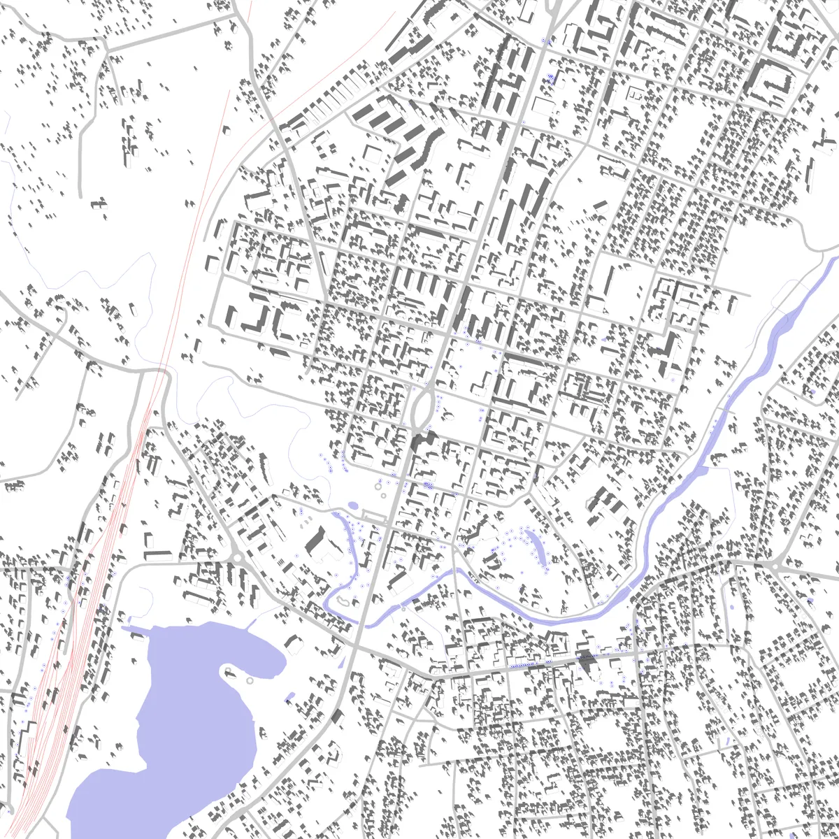 Rēzekne site plan (2.5 km)
